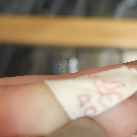 Vintage Yolande Black Nylon Embroidered Slip Dress / Nightie - Size 40 (Large) - Picture 7 of 10